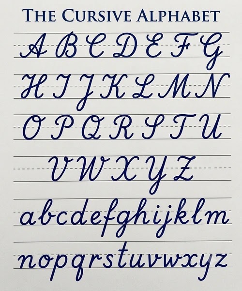 English Alphabet Letters