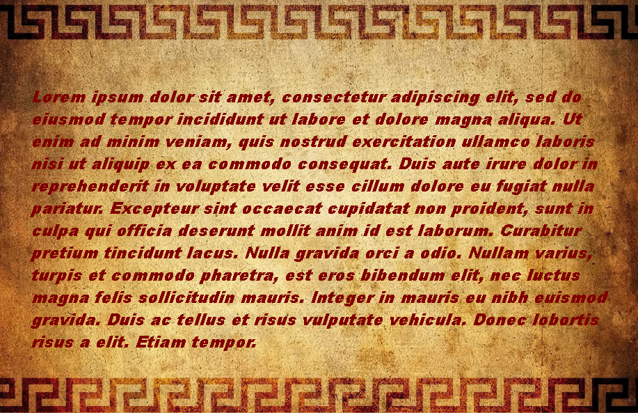 Lorem ipsum text