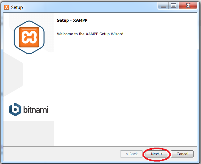 setup XAMPP